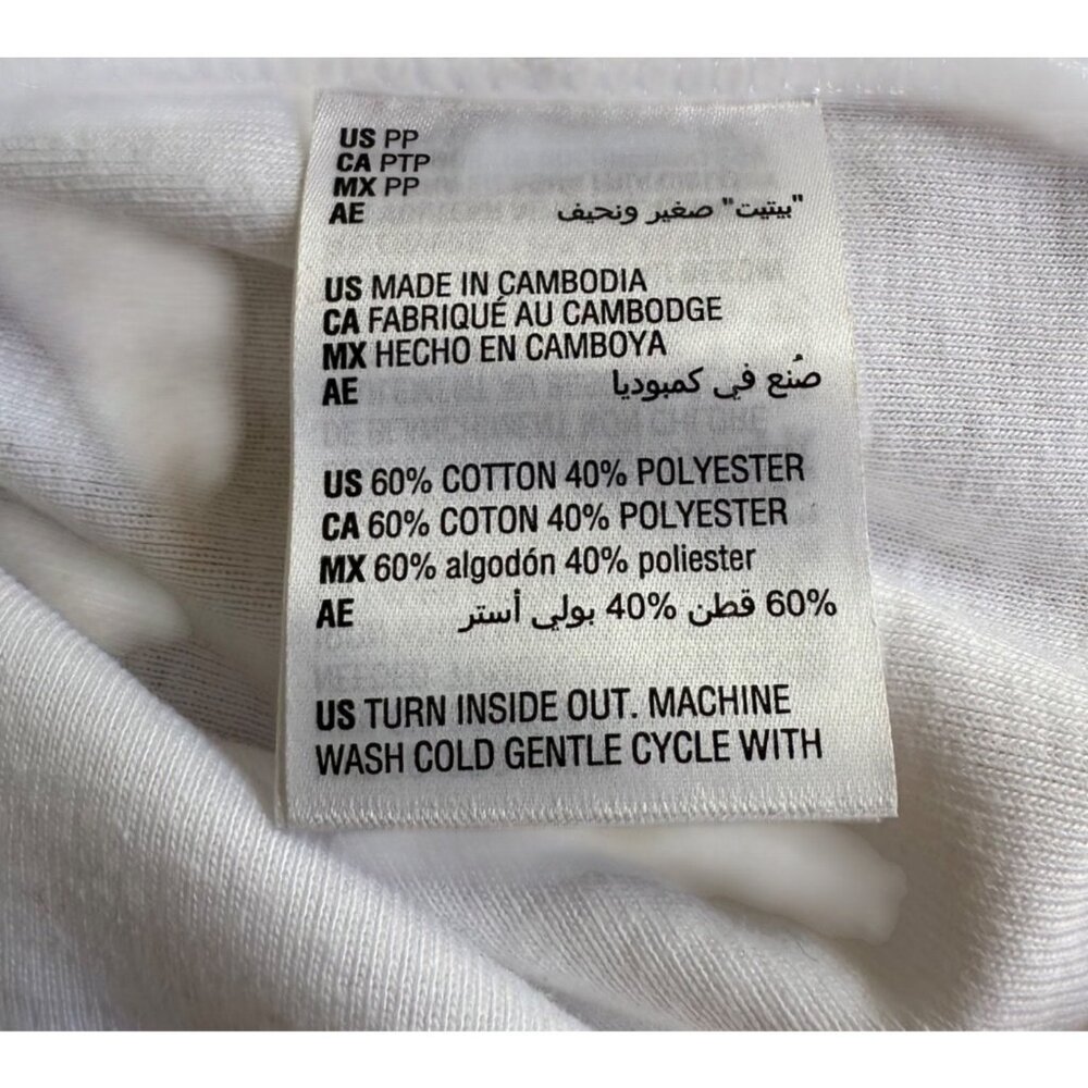 Karen Scott Women's Petite Christmas Graphic Tee Shirt Cotton Polyester White PP - Picture 6 of 9